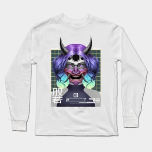 hanya mask Long Sleeve T-Shirt